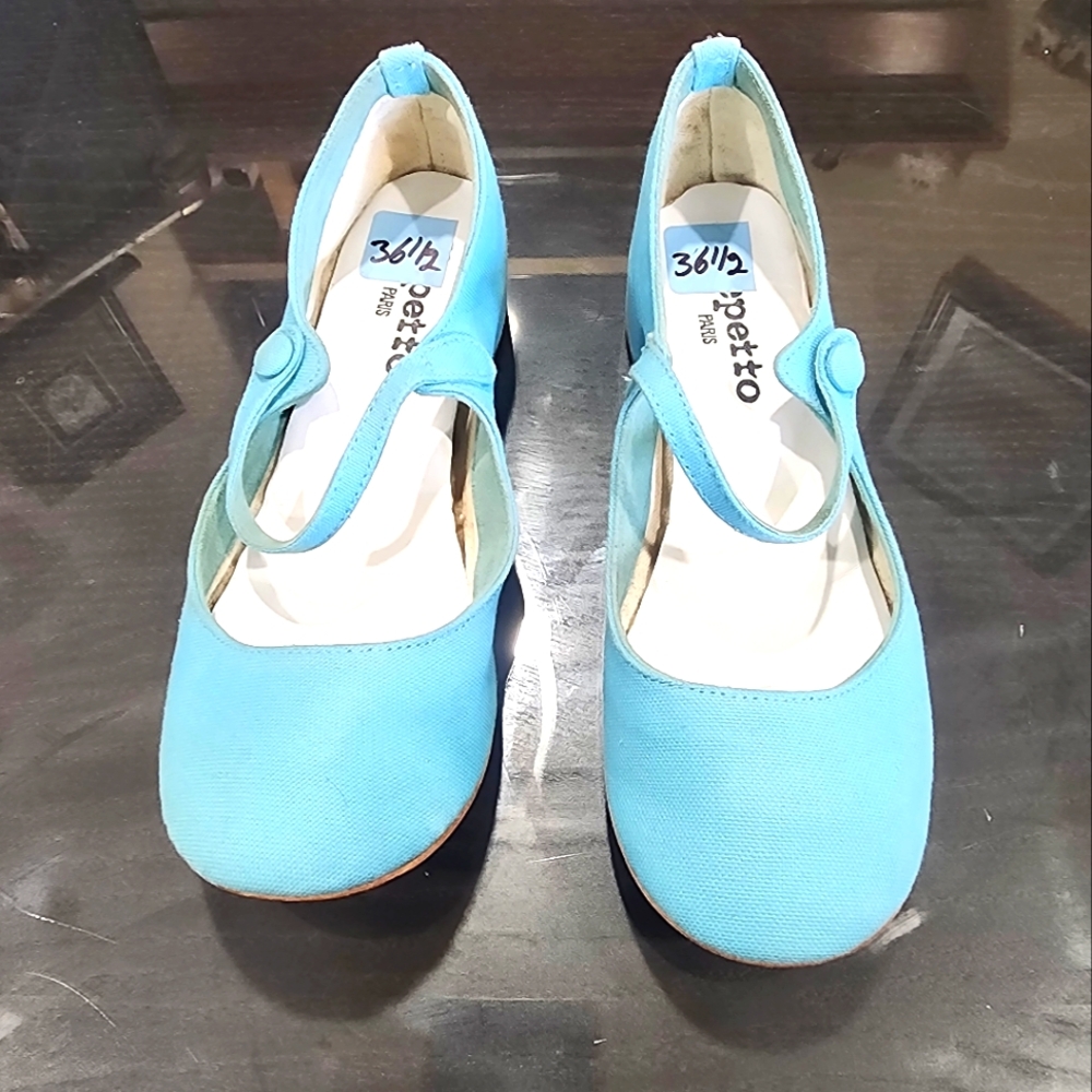 Repetto mary janes Light Blue Sz 36.5